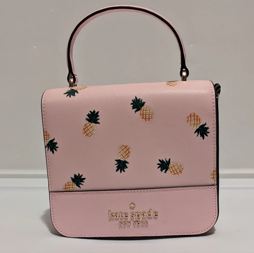 Kate Spade Staci Square Pineapple Crossbody